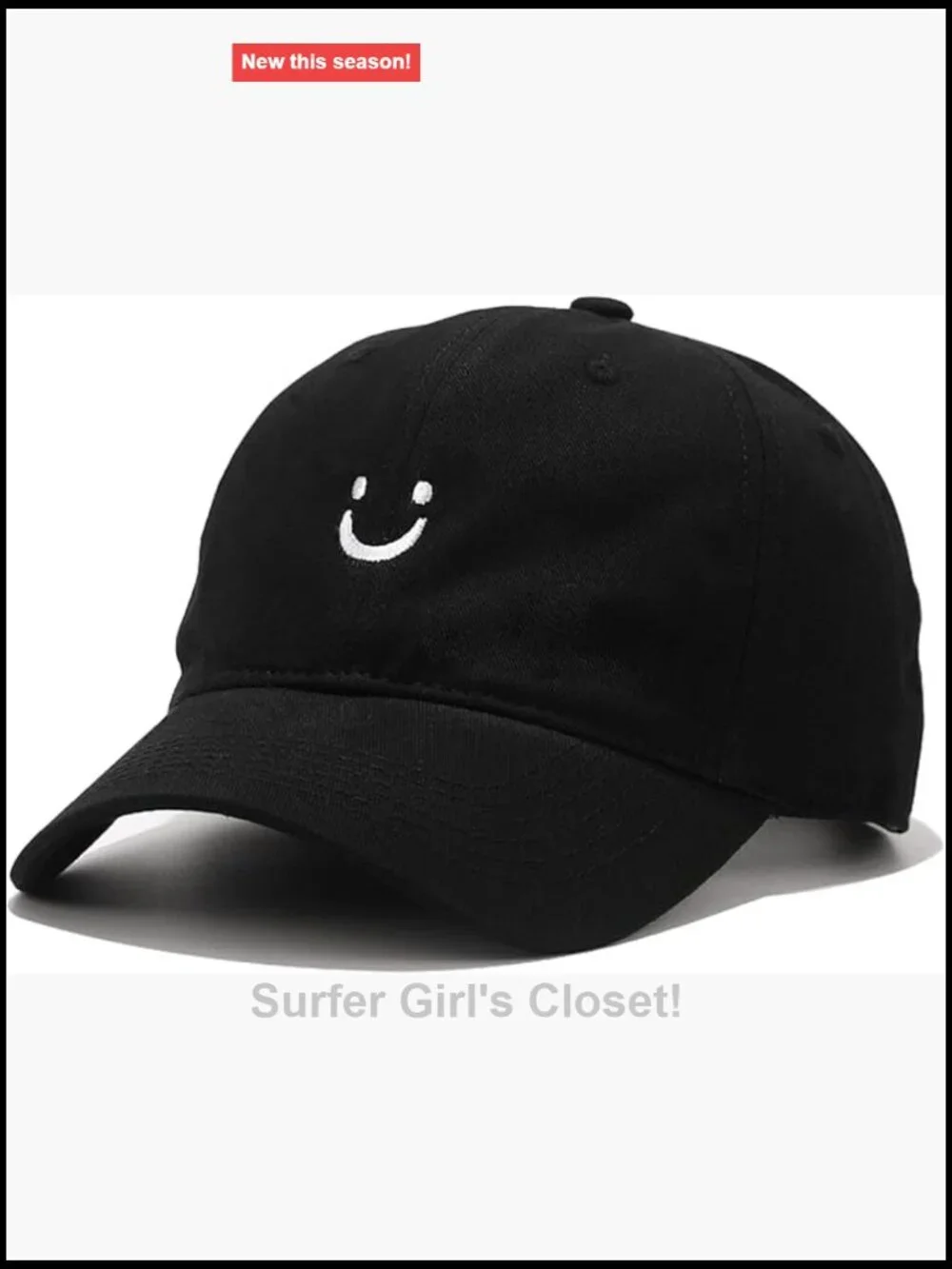 Low Profile Unstructured Cotton Dad Hat Adjustable Baseball Cap